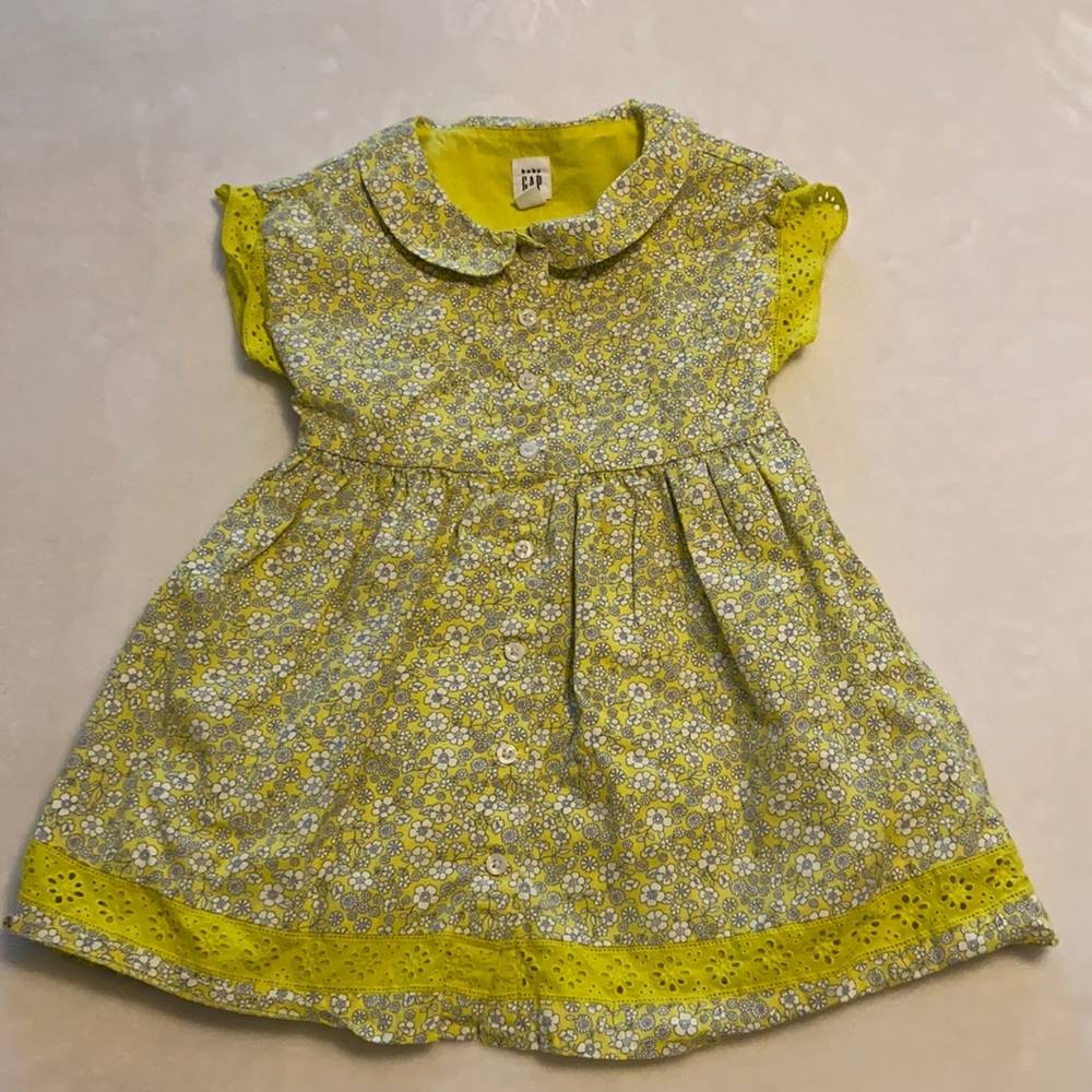 Gap button down collared dress